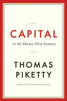 Book cover of Thomas Piketty book