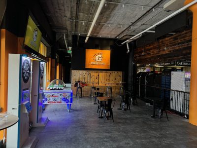 inside of a sportsbar